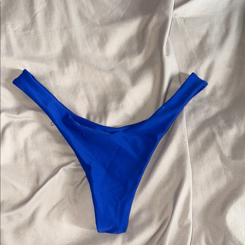 Vibrant Blue Bikini Bottom